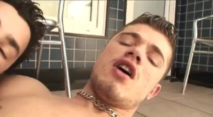 Hot Latinos dudes not gay but curious: Sexy straight Latino fucking for the first time 54