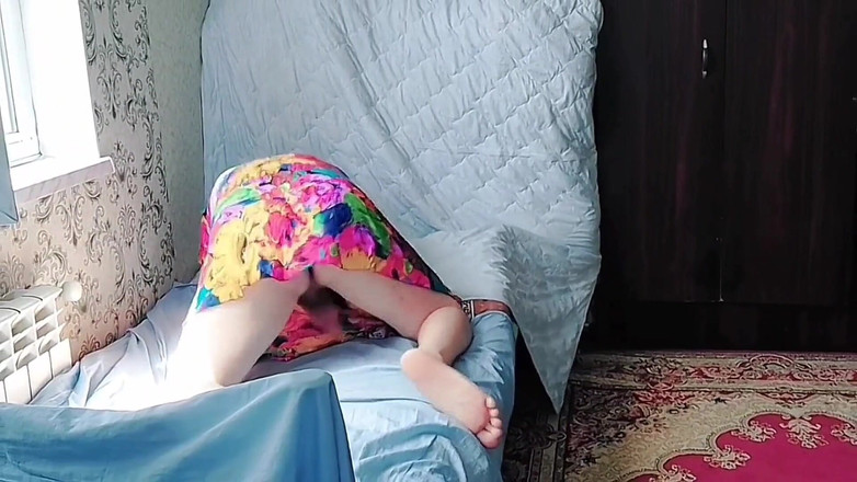 Kitty_Cross: Білий милий міні одягнений в прямому ефірі, кам-шоу, солодка фембоя Кітті Кроссдресс, аматорська домашня цукерка