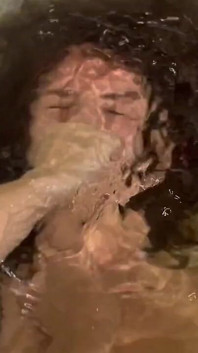 Sinking Beauty: Held Underwater, Begging for Air