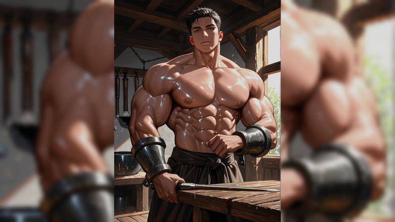 Erotic Man: Sexy gay operai di ferro ai presentazione