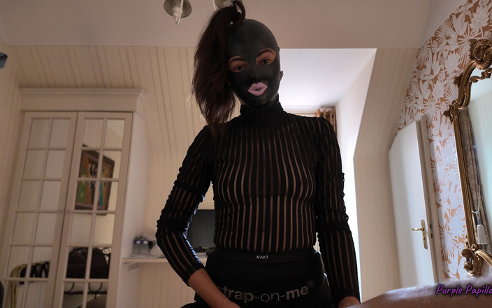 Purple Papillon: Jag älskar bara att träna, använda och knyta min husslav