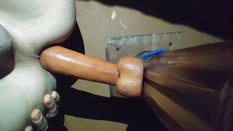Jessica's Crossdressing World: Jessica playing with her toy