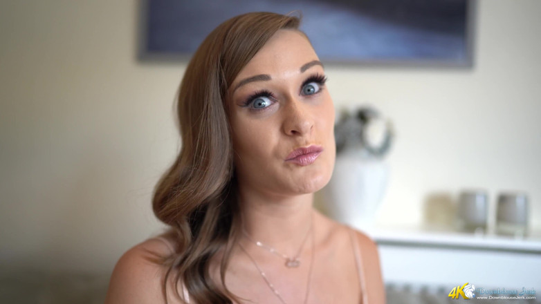 DownblouseJerk: Honour May - Prom Titties
