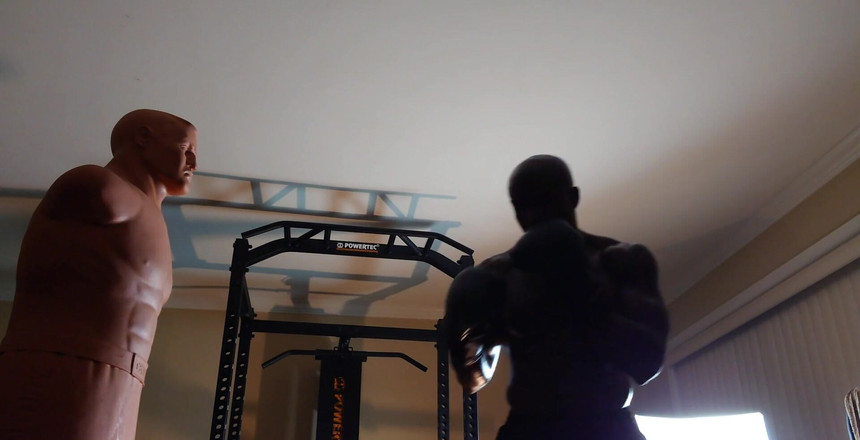 Hallelujah Johnson: Boksen training vandaag stretch 1