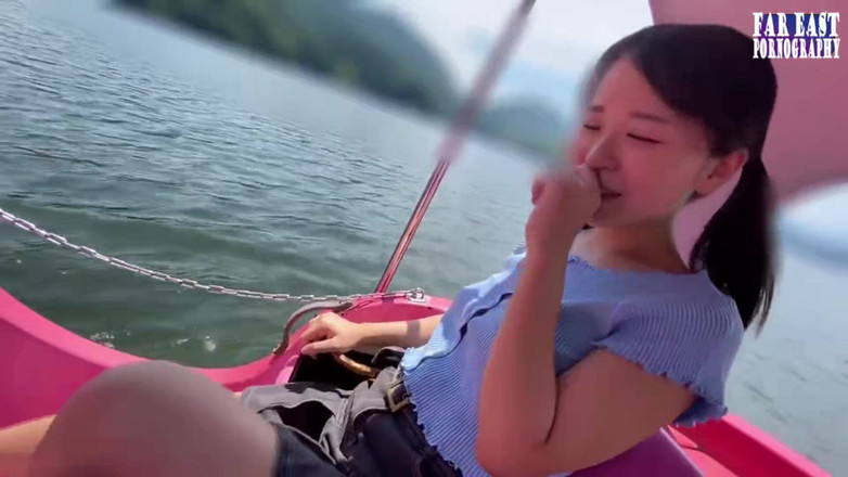 Far East pornography: Sun-całowany F-cup thrill ride with cum-loving Beauty on a Wild...