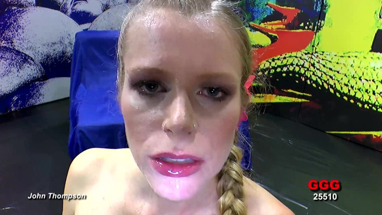 Gang Bang Germany: Ggg John Thompson - Claudia Sperma Model Wild Gangbang Orgy