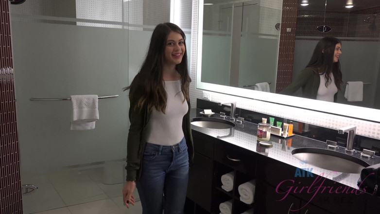 ATK Fans (Girlfriends): Virtual vacation in Las Vegas with sweet chick Marina Woods 1/3