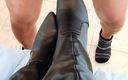 Ferreira studios: Preparing my boots to receive cum