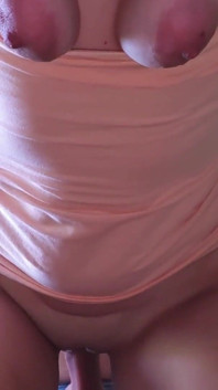 Stepsister with Floppy Tits Gets Her Pussy Creampied