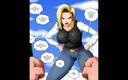 Miss Kitty 2K: DragonBall Потерянная Глава 2 - Android 18 и Криллин 1