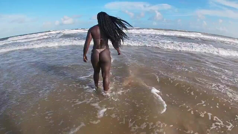 Joao the Safado: Black Couple Going Out for a Sexual Adventure on the...