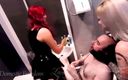 Domestic femdom: Bathroom bitch