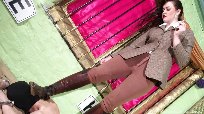 Trampling For Fun: Filthy trampling by goddess vivienne l_amour