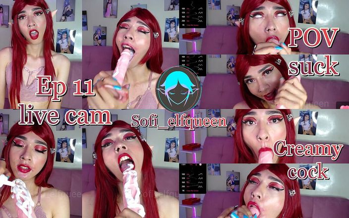 Sofi Elf queen: Ep 11 Live Cam POV Sucking Your Cock with Cream