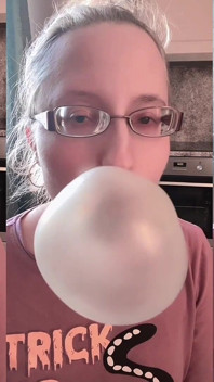 Asmr Huge Bubble Gum Sound Effects Listen in Headphones