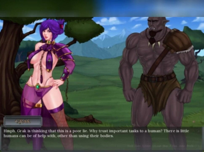 3DXXXTEEN2 Cartoon: Sabia befreit einen Elfen mager. 3D-porno, cartoon-sex