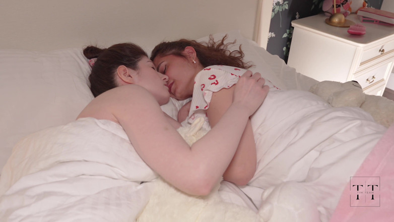 Princess Lili: Lesbian Caresses. My Friend Started, and I Couldn't Resist... 4K HD...