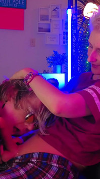 Kinky Ruined Cumshot with Her Femboy with Amazing Scene!