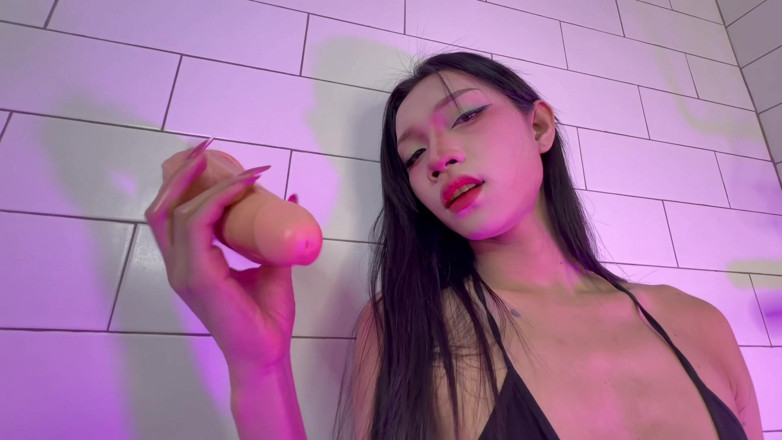 Hollywood Makowski: Ladyboy Nisha, Young, Sexy and Hot Streams of Cum.