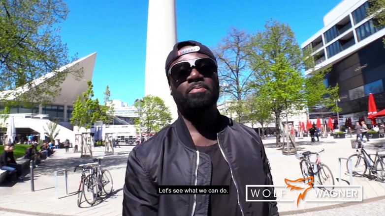 Wolf Wagner Com: German originals! July Sun gets naked for a black photographer...