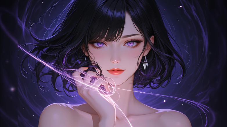 LustRender: Lustrender Слайд-шоу: обнаженная мистическая чародейка Транс заклинания с заклинаниями - Ai Видео