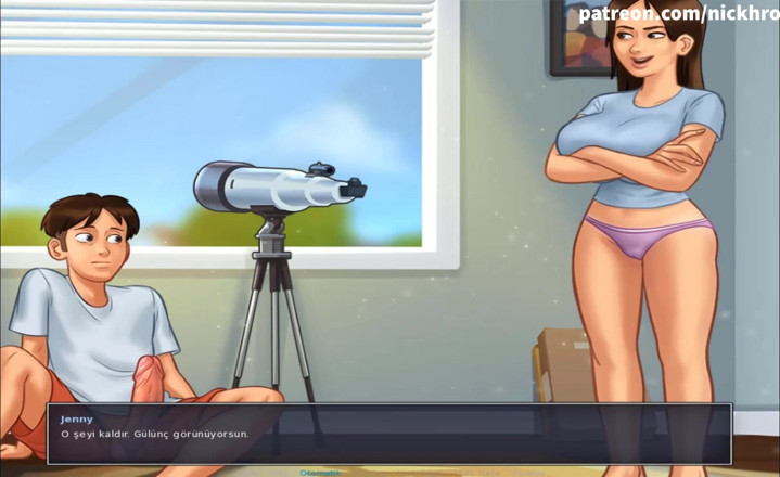 Cartoon Universal: Summertime saga part 130 (Turkish sub)