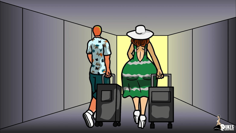 Dukes Hardcore Honeys: 两个热辣的脱衣舞女郎和他们的大黑律师一起做爱