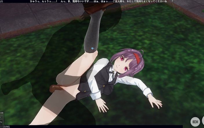 H3DC: 3D Hentai Konno Yuuki Gets Fucked in the Yard and...