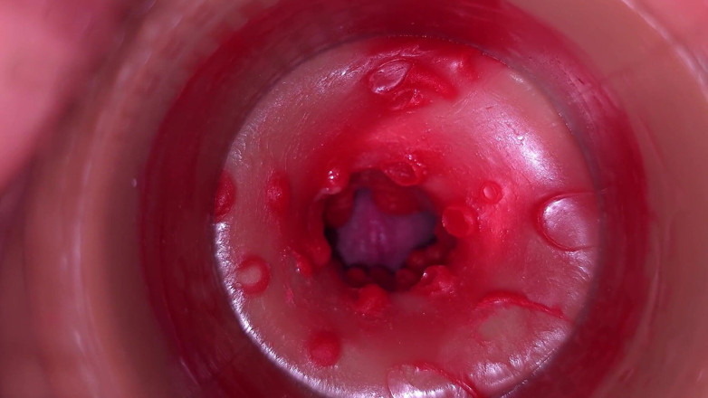 Ladybottox: Camera in Vagina, Cervix POV, Creampie