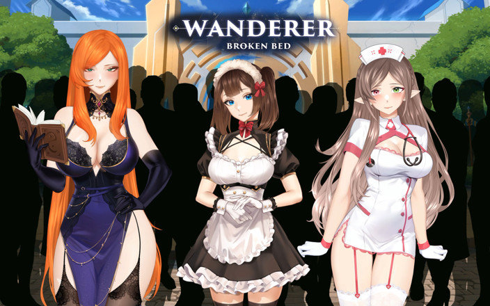 Adult Games by Andrae: Wanderer: Gameplay Sur Un Lit Déchiré, Partie 1 - Un Voyage Mystérieux...