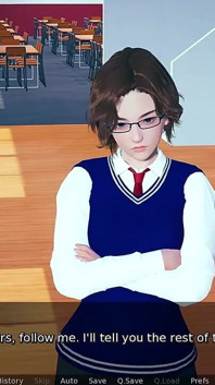Cosy Cafe Part 3 - Sexy Headmistress