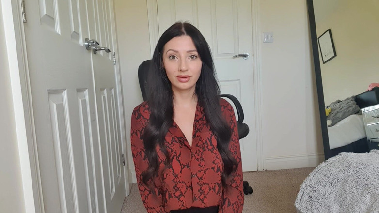 Tattooed Temptress: Boss Anal Fuck