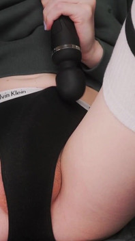 Vibe Edging Until I Cum Through My Panties