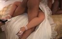 REAL Black Bred Wives: Pute mariée - blk inséminer dans ma robe de mariée