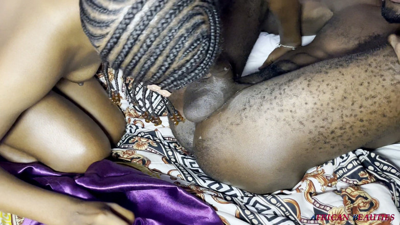 African Beauties: Harde ruige ballen diepe anale neukpartij voor zwarte tiener