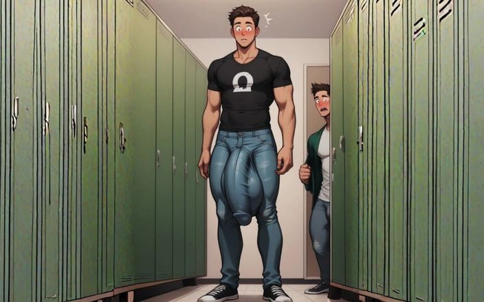 AI gay porn: Член більше, ніж тіло, масивний член, гіпер опуклість, ай гей порно