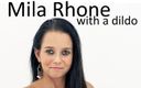 Only3x: Mila Rhone with a dildo