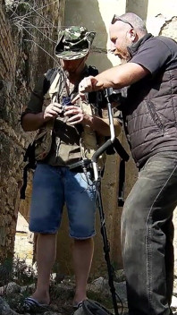 Slutty teen Andrea banged by step dad outdoor at lost place tour