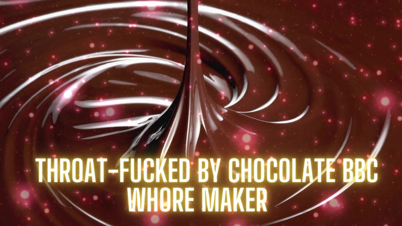 Goddess Misha Goldy: Scopata in gola da un bbc al cioccolato - puttana