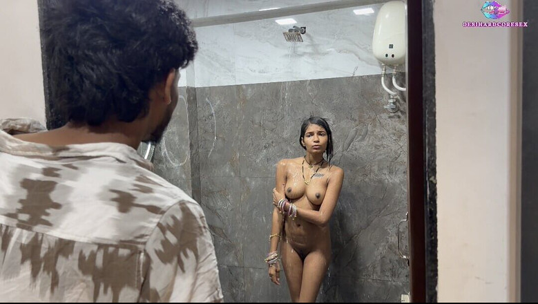 Aksha: While Cleaning, the Servant Saw His Mistress Taking a Bath...