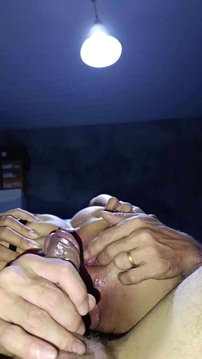Casal MC: Anal Creampie with Brazilian Slut