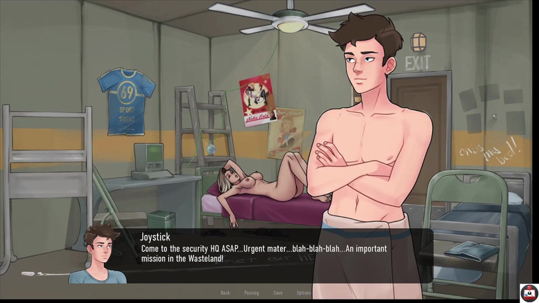 Joystick Cinema: Deep Vault 69 - (partie 12) - une fille renifle les trucs de ma demi-sœur