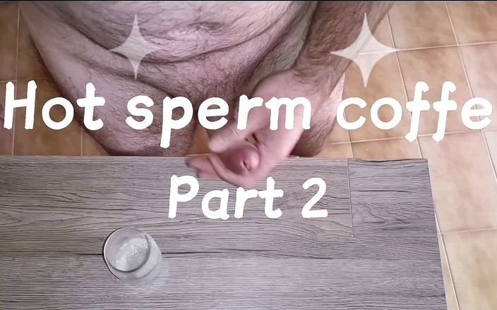 Cicci77 cum for you: Preparation of hot sperm coffee - Part 2 - Sperm collection