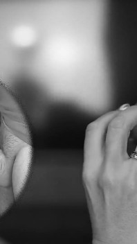 MILF Catwoman Sucks a Big Cock and Swallows the Cum Then Licks It From Her Hands in Double View