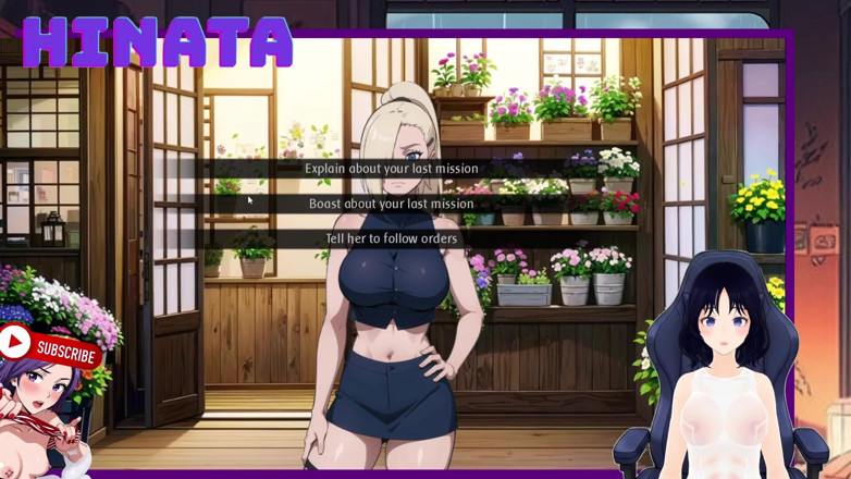 Hinata Queen: 시노비의 비밀. 야마나카 이노를 만났습니다. 10부