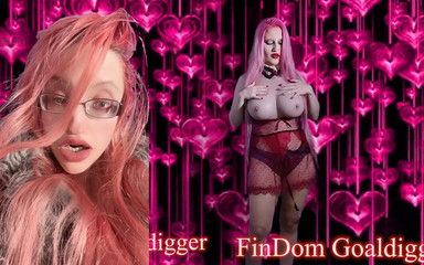 FinDom Goaldigger: Jeu de fantasme d'arrache-pied