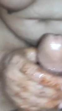 Masturbating with My Girlfriend Having Periods Huge Cum