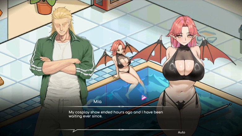 NSFWOtaku: เกมเฮนไต - ฉากเย็ดเฮนไต - Lifeguard Holic