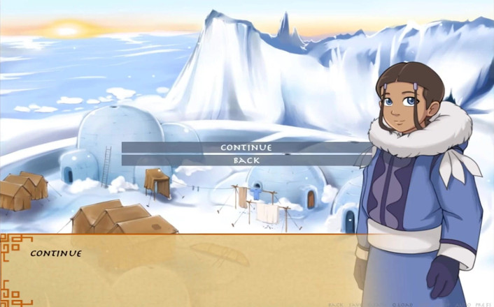 Cartoon Play: Four elements trainer part 2 (Book 1 water) (Slave route)