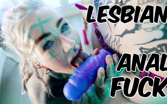 Z-Filmz: Alt Babes with Pierced Pussies Strap on Anal Fuck